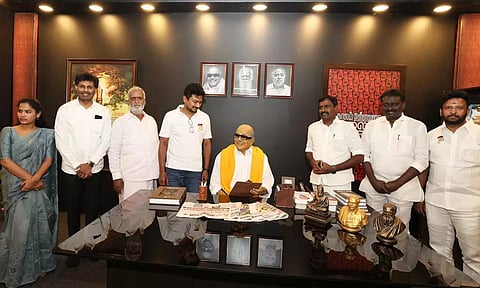காலம் உள்ளவரை கலைஞர் கண்காட்சி: எக்ஸ் தள பதிவில் வாழ்த்து தெரிவித்த உதயநிதி
