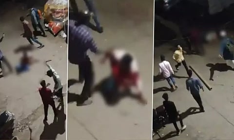 சினிமாவை மிஞ்சும் கொலை.. நடுரோட்டில் மக்கள் மத்தியில் நடந்த கொடூரம் - அதிரவைக்கும் வீடியோ