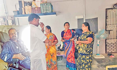 குவைத் தீ விபத்தில் திருச்சி டிரைவர் பலி: மனைவி கதறல்