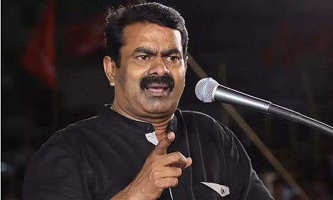 குடும்பத் தலைவிக்கு 1000 ரூபாதான்.. குடிச்சி செத்தவனுக்கு 10 லட்சமா? - சீமான்
