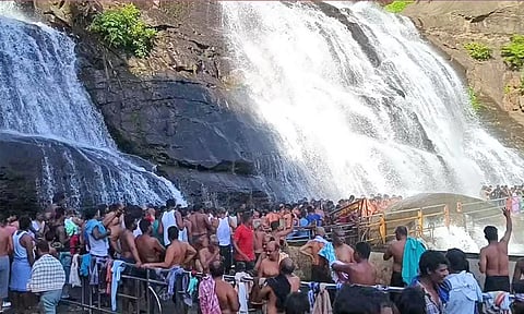 தென்மேற்கு பருவமழை: பாபநாசம் அணை நீர்மட்டம் 103 அடியை எட்டியது
