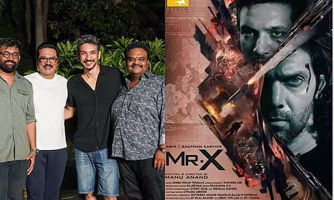 ஆர்யா- கவுதம் கார்த்திக் நடிக்கும் 'மிஸ்டர் X' - வெளியான புது அப்டேட்