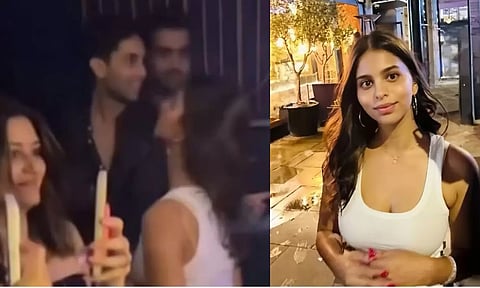 லண்டனில் டேட்டிங் செய்யும் ஷாருக்கான் மகள் - வைரலாகும் புகைப்படம்