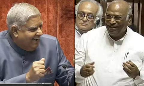 திவேதி- திரிவேதி - சதுர்வேதி.. ஒரே குழப்பமா இருக்கு - கார்கேவால் மாநிலங்களவையில் சிரிப்பலை!