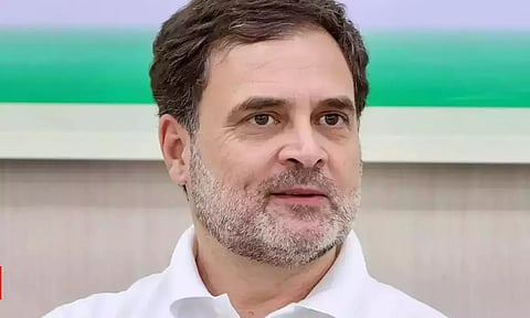 அசாமில் வெள்ளத்தால் பாதிக்கப்பட்டவர்களை சந்தித்து ராகுல்காந்தி ஆறுதல்