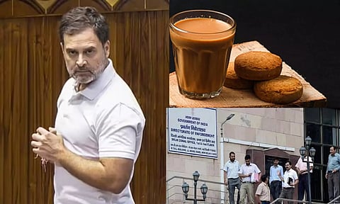 சக்கர வியூக பேச்சுக்காக அமலாக்கத்துறை ரைடு.. டீ பிஸ்கட்டுடன் காத்திருக்கிறேன்.. ராகுல் காந்தி