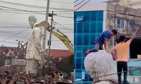Sheikh Mujibur Rahman statue