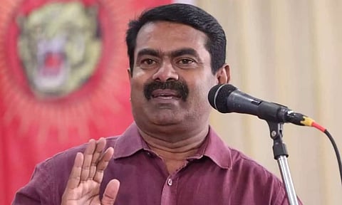 சாலையை மறித்து யாரை மகிழ்விக்க இந்த கார் பந்தயம் -சீமான் கண்டனம்
