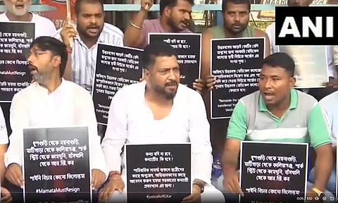 பாஜக மாநிலம் தழுவிய போராட்டம்: மம்தா ராஜினாமா செய்ய வேண்டும் என வலியுறுத்தல்