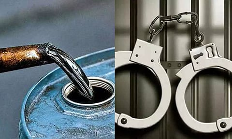 தூத்துக்குடியில் லாரியில் ரூ.5 லட்சம் பயோ டீசல் கடத்திய 2 வாலிபர்கள் கைது