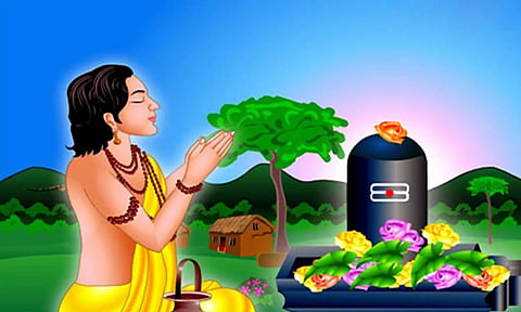 மார்க்கண்டேயர் செய்த 1008 சங்கு அபிேஷகம்