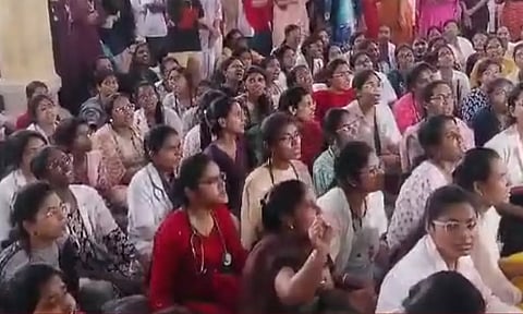 Tirupati Doctors Protest