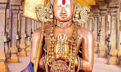 திருமலையில் எழுப்பப்பட்ட ராமானுஜர் கோவில்