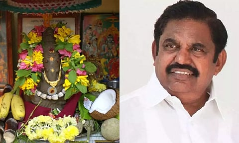 மக்களின் வாழ்வில் துன்பம் நீங்கி இன்பம் பெருகட்டும்... எடப்பாடி பழனிசாமி விநாயகர் சதுர்த்தி வாழ்த்து