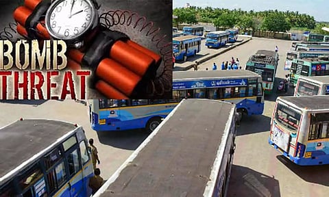 வத்தலக்குண்டு பஸ் நிலையத்திற்கு வெடிகுண்டு மிரட்டல்