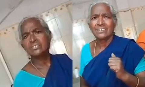 புறநோயாளிகள் பிரிவில் பணியாளர் இல்லை.. கேள்வி கேட்டவரை வசைபாடிய தூய்மைப்பணியாளர்