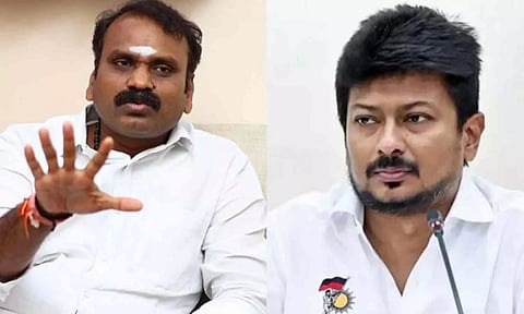 தவறாக பாடப்பட்ட தமிழ்த்தாய் வாழ்த்து- உதயநிதி பதவி விலகுவாரா? : எல்.முருகன் கேள்வி