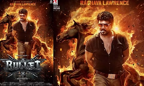 ராகவா லாரன்ஸ் நடித்த Bullet படத்தின் புதிய போஸ்டர் வெளியீடு