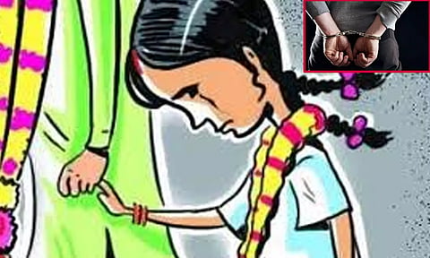 சிறுமியை திருமணம் செய்த வாலிபர் போக்சோ சட்டத்தில் கைது
