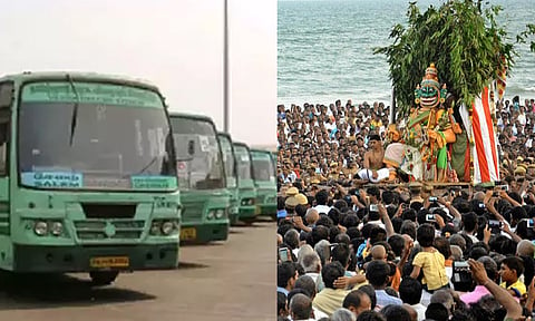 சூரசம்ஹாரம் முன்னிட்டு திருச்செந்தூருக்கு சிறப்பு பேருந்துகள் இயக்கம்
