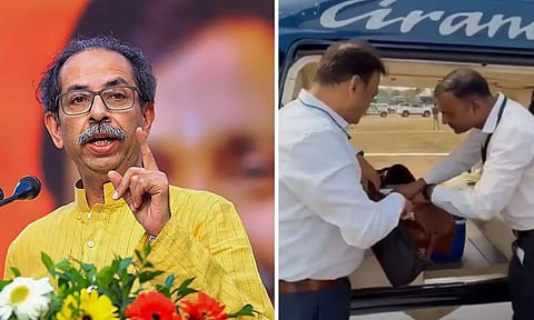 பிரதமர் மோடி, அமித் ஷாவின் பைகளை தேர்தல் ஆணையம் சோதனை செய்யுமா? - உத்தவ் தாக்கரே