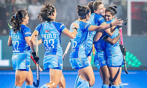 மகளிர் ஆசிய சாம்பியன்ஸ் கோப்பை ஹாக்கி: தென் கொரியாவை வீழ்த்தியது இந்தியா