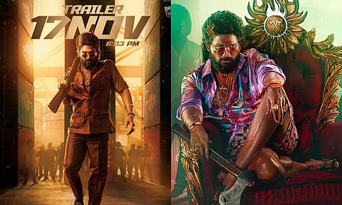 நாளை மாலை வெளியாகும் 'புஷ்பா 2' டிரைலர்..