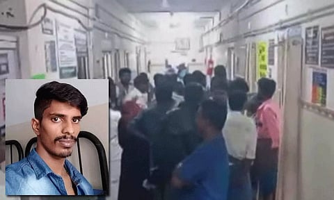 ஆசிரியை குத்திக்கொலை விவகாரம்- பள்ளிக்கு விடுமுறை அறிவிப்பு