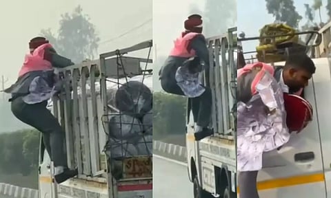 மாப்பிள்ளைக்கு அவ்ளோ வெறி.. திருமண ஊர்வலத்தில் பண மாலையை பறித்த நபரை சேஸ் செய்து பிடித்த வீடியோ