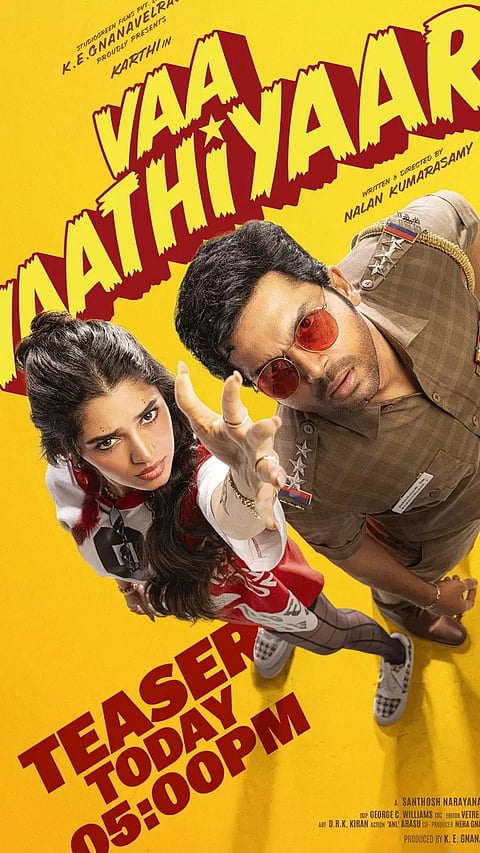 கார்த்திக்கு வில்லனாகும் சத்யராஜ்- வா வாத்தியார் படத்தின் புதிய அப்டேட்