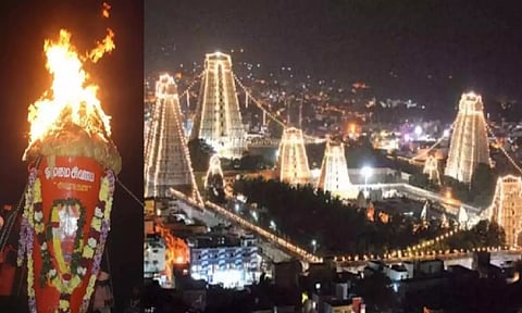 திருவண்ணாமலை மகாதீபம் ஏற்றப்படும் பாதையில் மண் சரிவு: பக்தர்களுக்கு அனுமதி அளிக்கப்படுமா?