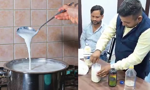 VIDEO: 1 லிட்டர் கெமிக்கலில் 500 லிட்டர் 'போலி பால்' தயாரிப்பு - 20 வருடம் ஜோராக நடந்த பிஸ்னஸ்