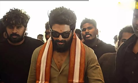 புஷ்பா 2 கூட்ட நெரிசல் விவகாரம் - அல்லு அர்ஜுனின் பவுன்சர் ஆண்டனி கைது