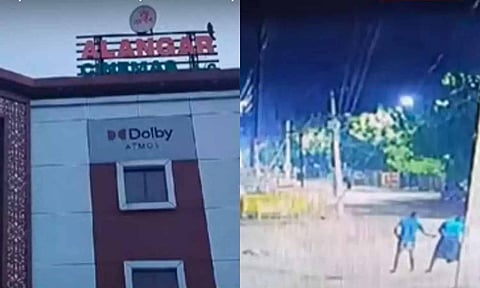தியேட்டரில் பெட்ரோல் குண்டு வீசிய வழக்கில் கைதான 2 வாலிபர்களின் வீடுகளில் தீவிரவாத தடுப்பு பிரிவு போலீசார் சோதனை