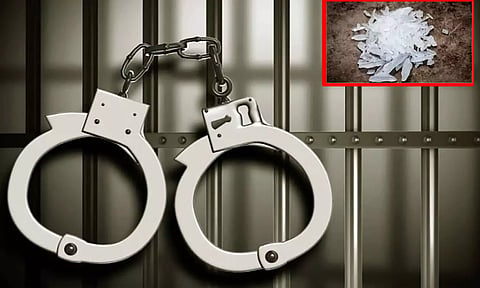 மாதவரத்தில் 16 கிலோ மெத்தபெட்டமைன் பறிமுதல்- 5 பேர் கைது