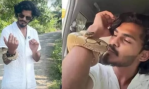 மலைப்பாம்புடன் போஸ் கொடுத்த விவகாரம்: யூடியூபர் TTF வாசன் வீட்டில் வனத்துறையினர் சோதனை