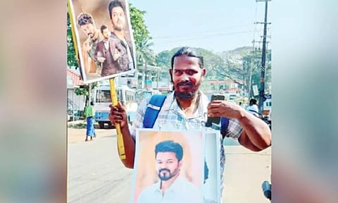 நடிகர் விஜய்யை நேரில் சந்திக்க நடைபயணம் தொடங்கிய கேரள ரசிகர்