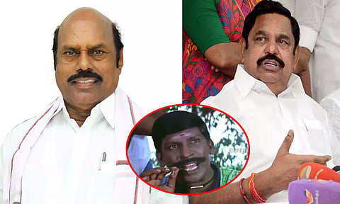 சூனாபானா கேரக்டர்தான் எடப்பாடி பழனிசாமி - அமைச்சர் எ.வ.வேலு கிண்டல்