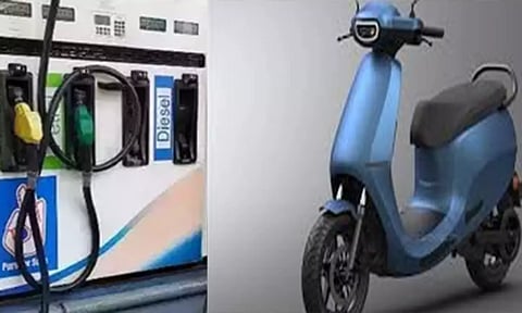 பெட்ரோல் விலை உயர்வால் இ-ஸ்கூட்டருக்கு மாறும் வாகன ஓட்டிகள்