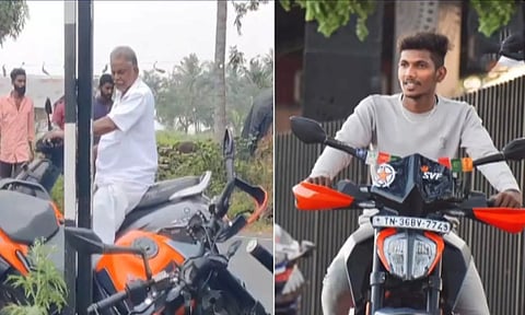 அதிவேகமாக பைக் ஓட்டி விபத்து ஏற்படுத்திய பிரபல யூடியூபர் - கூலித்தொழிலாளி பலி