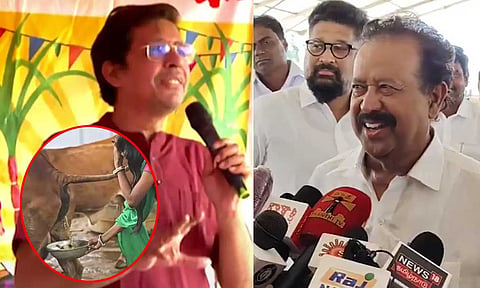 முதலில் அவர் குடிக்கட்டும்.. கோமியம் குறித்த காமகோடி பேச்சிற்கு அமைச்சர் பொன்முடி கண்டனம்