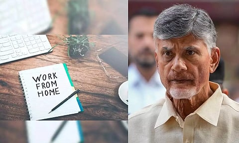 ஆந்திராவில் பெண்களுக்கு Work from Home திட்டம்- சந்திரபாபு நாயுடு