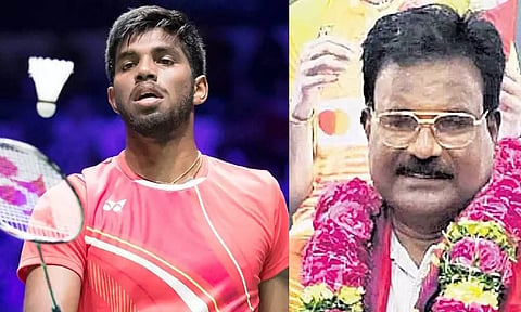 இந்திய பேட்மிண்டன் வீரர் சாத்விக் சாய்ராஜ் தந்தை மரணம்