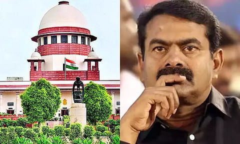 நடிகை விஜயலட்சுமி விவகாரம்- உச்சநீதிமன்றத்தில் சீமான் மேல்முறையீடு