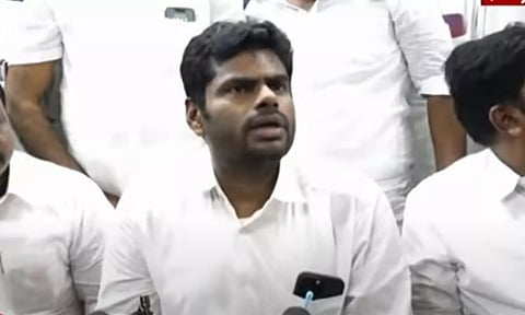 Chappal தான் போடாமல் இருக்கிறேன், ஜெயிலுக்கு செல்லவில்லை - அண்ணாமலை