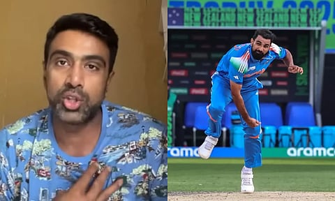 சாம்பியன்ஸ் டிராபி: Fast Bowlers நல்லா கத்துக்கலாம்.. ஷமியை பாராட்டிய அஸ்வின்