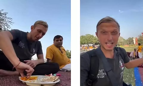 VIDEO: இந்திய விருந்தோம்பலை புகழ்ந்த சுற்றுலா பயணி