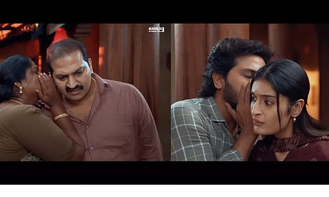 ச்சீ.. என்ன மாமா சொல்றீங்க? அப்படி என்னவா இருக்கும்? - பெருசு ஸ்னீக் பீக் காட்சி வெளியீடு