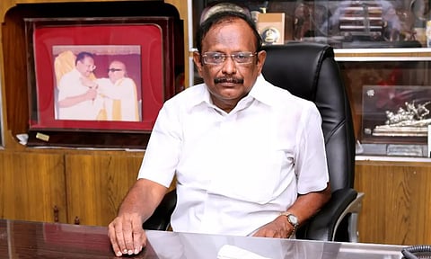 முதுகெலும்பில்லாத கோழைகள் பா.ஜ.க.விற்கு அடிபணியலாம்- சட்டத்துறை அமைச்சர் ரகுபதி