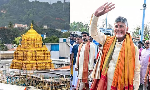 திருப்பதி கோவிலில் இந்துக்களுக்கு மட்டுமே பணி.. ஏற்கனவே உள்ளவர்கள் இடமாற்றம் - சந்திரபாபு நாயுடு